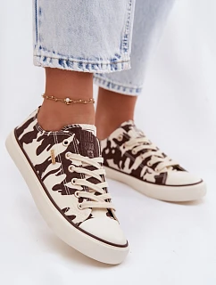 Dámské nízké tenisky Big Star model 22100966 s výšivkou - Big Star Shoes