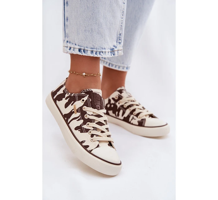 Dámské nízké tenisky Big Star TT274771 s výšivkou