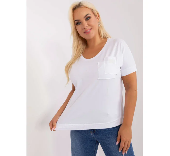 Bluzka RV BZ model 18880966 biały - FPrice Bluzka RV BZ model 18880966 biały - FPrice
