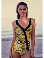 Dámske jednodielne plavky 7383 M1 čierno-žlté - Anita Dámske jednodielne plavky 7383 M1 čierno-žlté - Anita