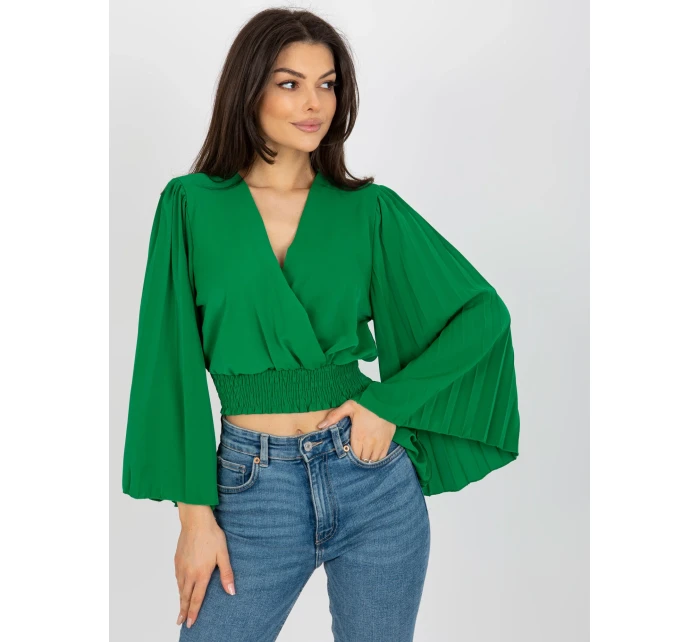 Halenka DHJ BZ model 18408672 zelená - FPrice Halenka DHJ BZ model 18408672 zelená - FPrice