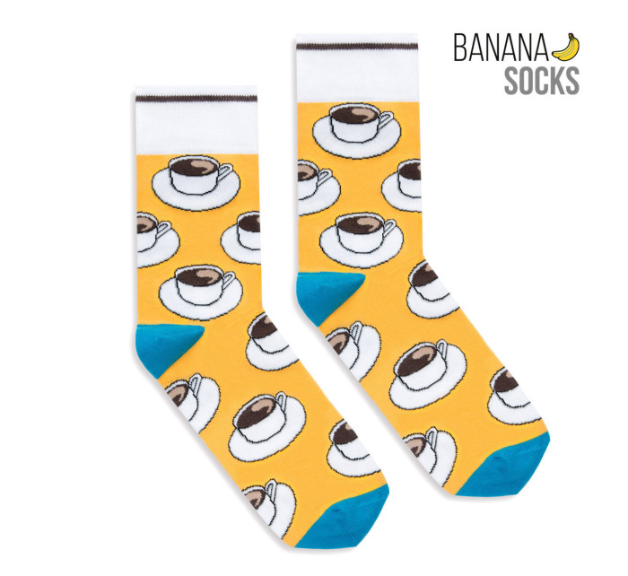 Banana Socks Ponožky Classic Coffee