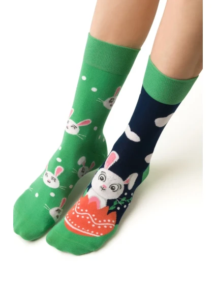 079 PÁNSKE ASYMETRICKÉ PONOŽKY EASTER 079 PÁNSKE ASYMETRICKÉ PONOŽKY EASTER