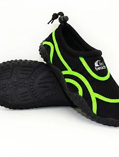 TOPÁNKY DO VODY JUNIOR BLACK/GREEN XQMAX R.29