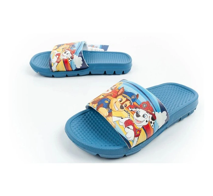 Chlapčenské žabky Leomil Psi Patrol karikatúra Chase Rubble Marshall