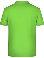 Daiber 8010 Pánske polo tričko z bio bavlny 02.8010 limetkovozelené