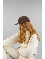 Atlantis Headwear Severny 5-panelová manšestrová čiapka s kšiltom 33.0307 hnedá