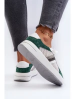 Dámské kožené tenisky D&A model 21659724 - S.Barski Dámské kožené tenisky D&A model 21659724 - S.Barski