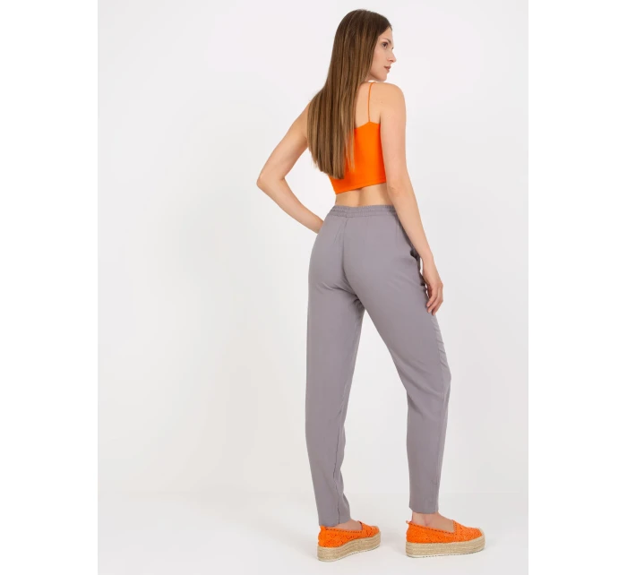 Nohavice D73761M61869L šedé Nohavice D73761M61869L šedé