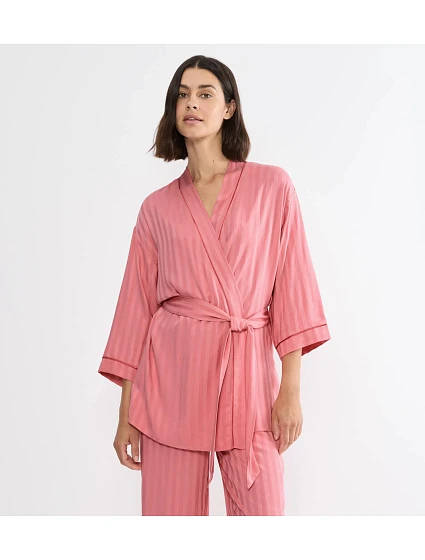 AMOURETTE JACQUARD - zavinovací top s pruhovaným žakárom Triumph AMOURETTE JACQUARD - zavinovací top s pruhovaným žakárom Triumph