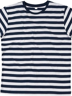 M Pánské pruhované tričko 70. navy/white model 22514826 - Mantis