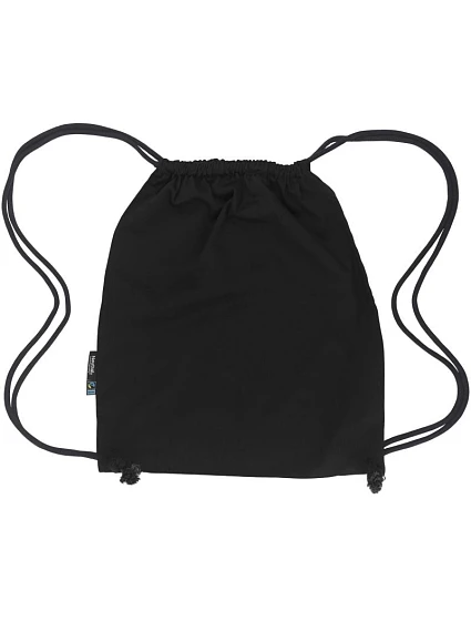 Neutral O 90020 Fairtrade Športová taška z bio bavlny 77.9020 čierna