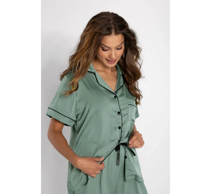 Pyžamo Vintage Style Sage - Momenti Per Me