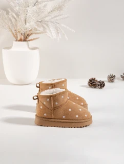 Detské snehule zdobené kvetmi - ťava Gracina