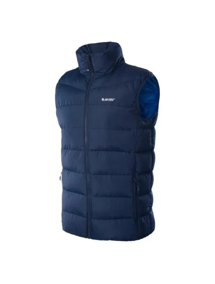 Pánska vesta Sanis M 92800299823 tmavo modrá- Hi-Tec Pánska vesta Sanis M 92800299823 tmavo modrá- Hi-Tec