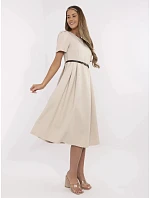 Dámské šaty MI SK A2328.41 béžové - FPrice