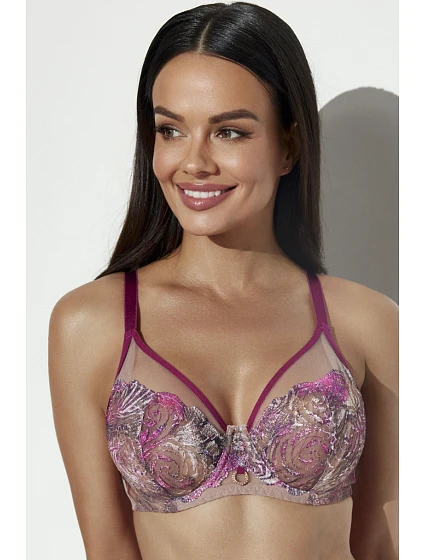 Podprsenka AV 2271 NUDE WINE MAXI