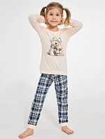 Pyžamo Cornette Kids Girl 594/203 Home Friends, dĺžka rukávov 86–128