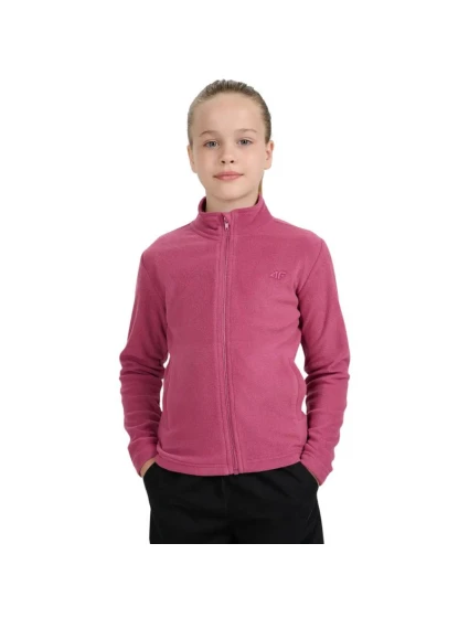Dívčí fleece tmavě fialový JWAW25TFLE model 21394960 - 4F Dívčí fleece tmavě fialový JWAW25TFLE model 21394960 - 4F