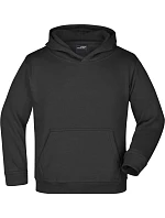 JN Dětská mikina s kapucí 02.0 black model 22525525 - Daiber