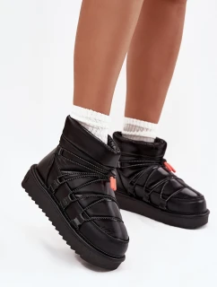 Dámské sněhule na platformě  Černé model 21714117 - D.Franklin