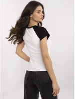 Tričko NM TS model 21003968 bílá černá - FPrice Tričko NM TS model 21003968 bílá černá - FPrice