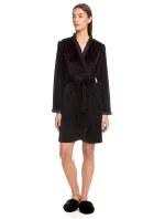 Dámsky župan 15260 - 100 - Čierna - Vamp