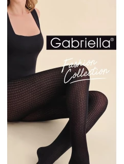 Dámske pančuchové nohavice Celest Code 1217 Black Pattern - Gabriella