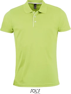 SOL'S Men Pánské piqué sportovní polo apple green model 22522525