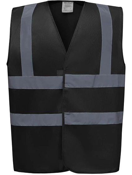 Bezpečnostná vesta Yoko HVW 100 Hi-Vis 79.W100 čierna Bezpečnostná vesta Yoko HVW 100 Hi-Vis 79.W100 čierna