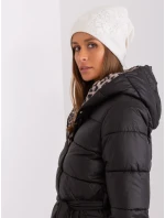 Czapka AT CZ model 18990857 ecru - FPrice