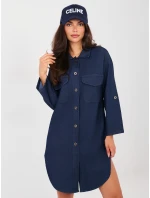 IT SK šaty L6071.93 tmavomodré