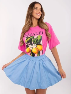 Sukňa MI SD 2547.24 svetlomodrá