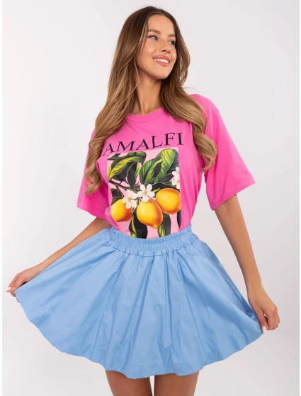 Sukňa MI SD 2547.24 svetlomodrá