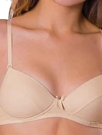 Dievčenská podprsenka TBC 024 Beige - Key