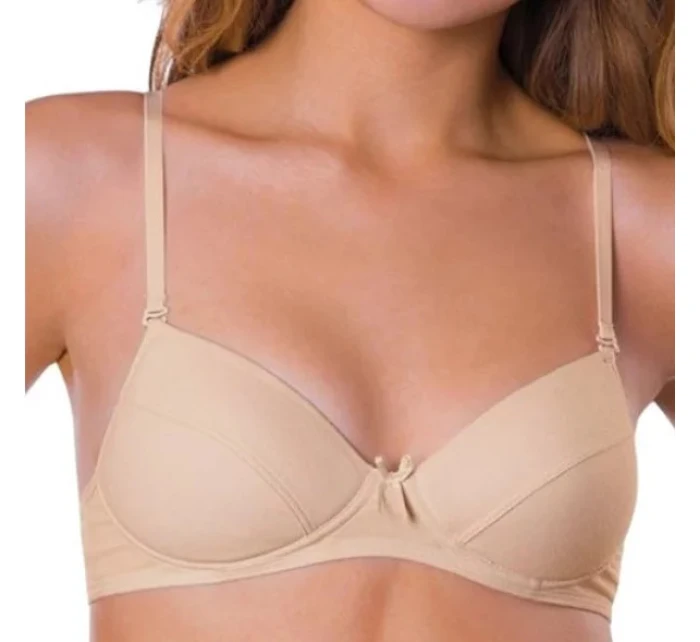 Dievčenská podprsenka TBC 024 Beige - Key Dievčenská podprsenka TBC 024 Beige - Key