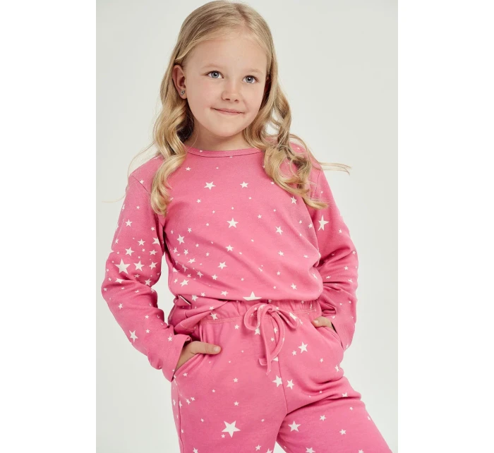 3031 DIEVČENSKÉ PYŽAMO DLHÉ ERYKA S DRAPÉRIOU 3031 DIEVČENSKÉ PYŽAMO DLHÉ ERYKA S DRAPÉRIOU