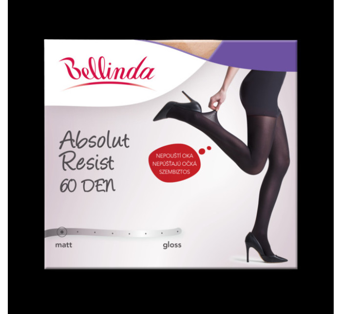 Nepriehľadné pančuchové nohavice ABSOLUT RESIST 60 DEN - Bellinda - čierna