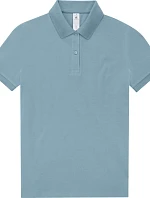 B&C My Polo 210 /women Dámske polo tričko z hrubej bavlny 01.W463 amalfi blue