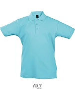 SOL'S Summer Kids II Dětské piqué polo model 22525299 atoll blue SOL'S Summer Kids II Dětské piqué polo model 22525299 atoll blue