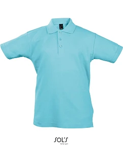 SOL'S Summer Kids II Dětské piqué polo model 22525299 atoll blue