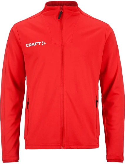 Evolve 2.0 Full Zip Jacket Jr Dětská tréninková bunda model 22468178 bright red - Craft Teamwear