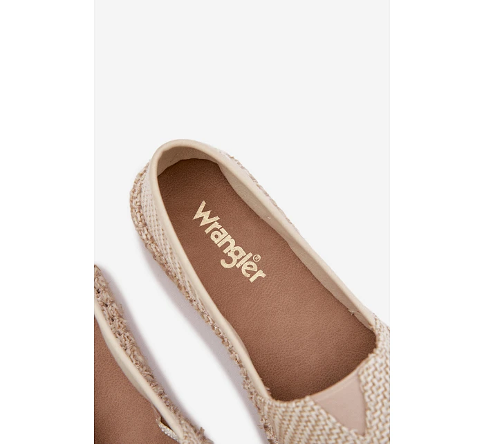 Dámské espadrilky model 22094851 světle béžové - Wrangler