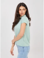 Tričko D17029M02856A pistáciové