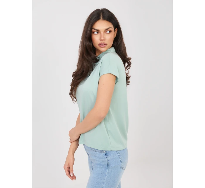 Tričko D17029M02856A pistáciové