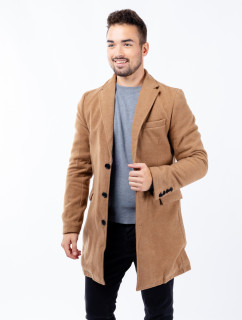 Pánsky kabát GLANO - hnedý