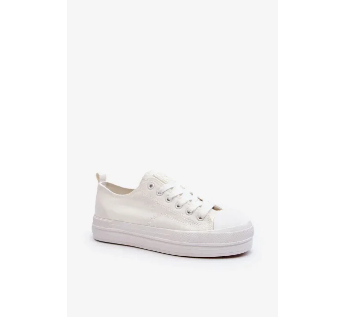 Dámské látkové tenisky bílé Staneva Dámské látkové tenisky bílé Staneva