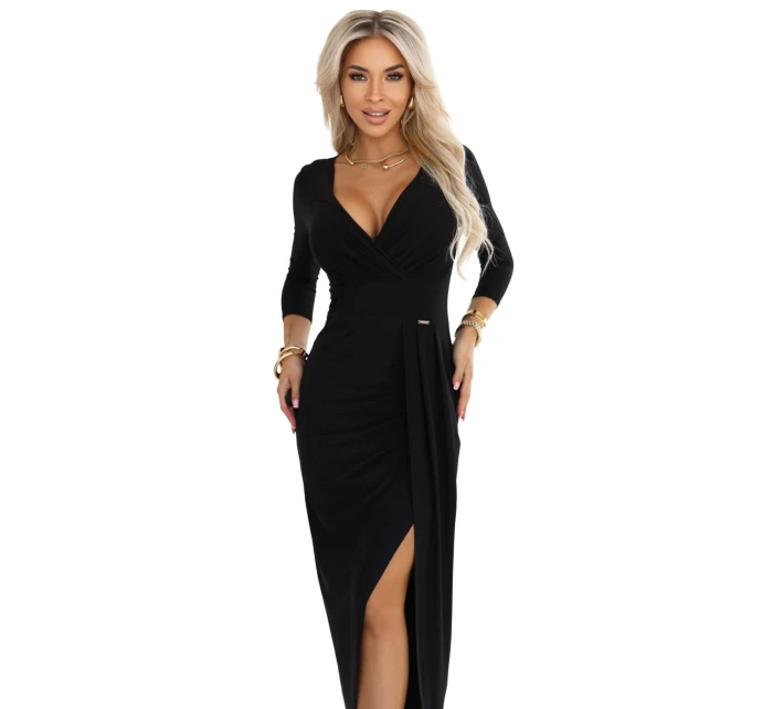 Dámské šaty model 22020906 Černá - numoco Dámské šaty model 22020906 Černá - numoco