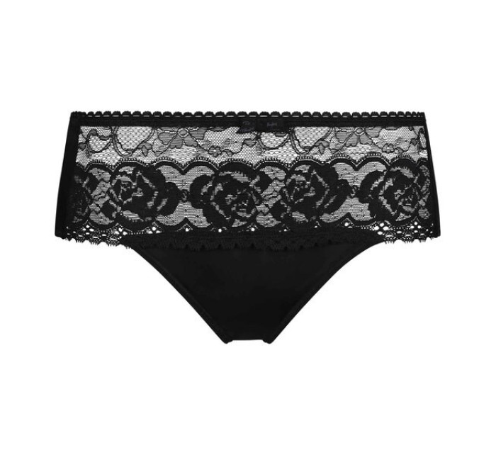 Dámske čipkované nohavičky PLAYTEX FLOWER ELEGANCE RCS MIDI BRIEF - PLAYTEX - čierna