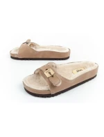Scholl Iconic MEG Taupe W F303171062 dámske žabky